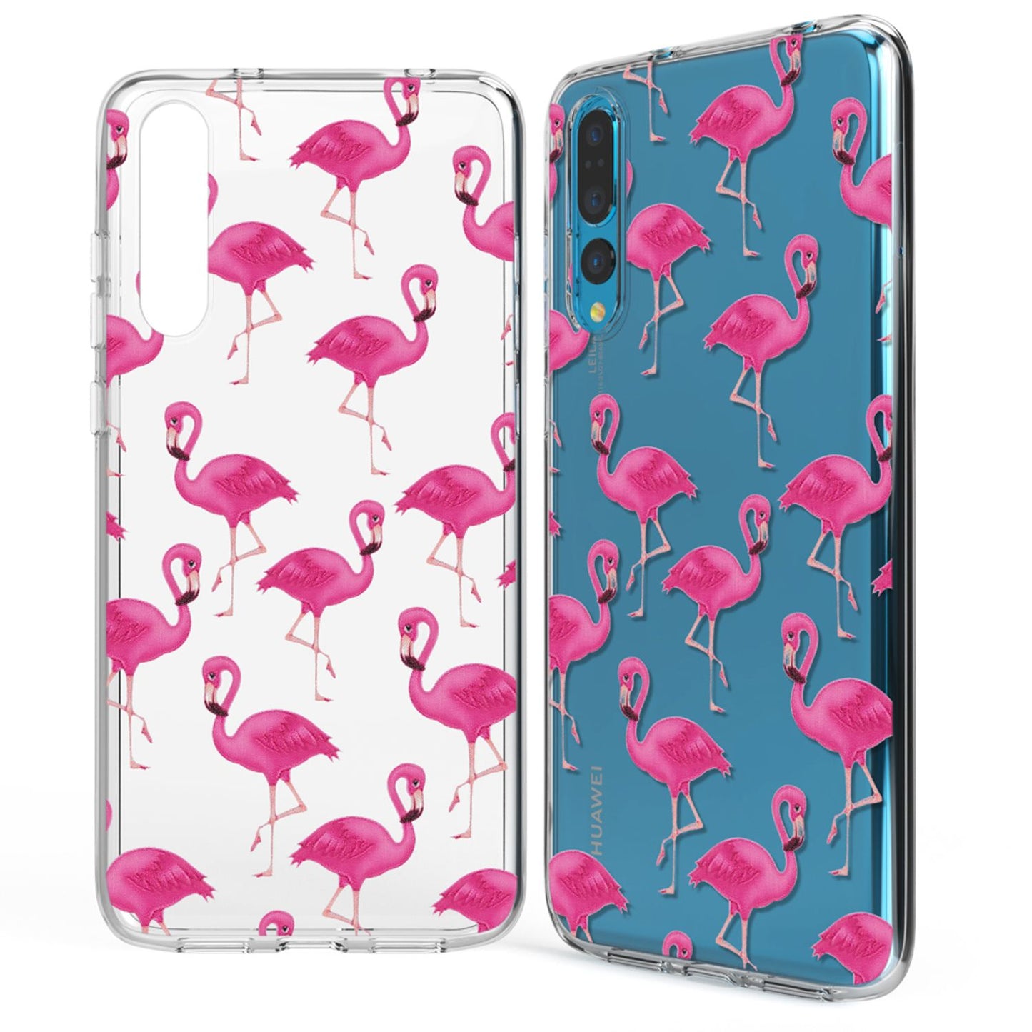 Huawei P20 Pro hulstur frá NALIA, þunnt sílikonmynstrað hlífðarhulstur