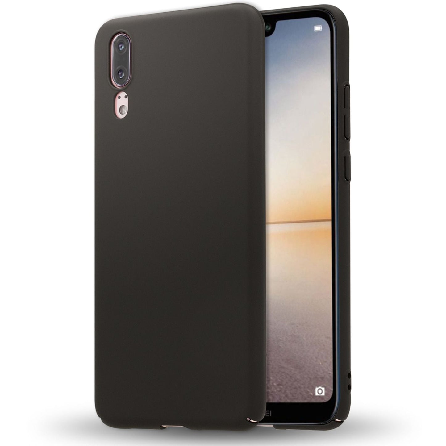 Huawei P20 Handy Hülle von NALIA Dünnes Hard Case Schutz Etui Slim Matt Cover
