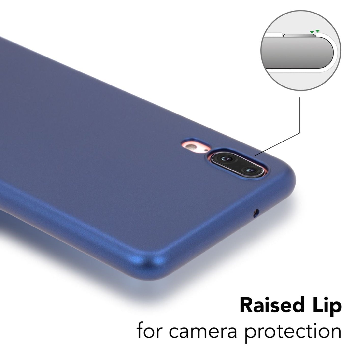 Huawei P20 Handy Hülle von NALIA Dünnes Hard Case Schutz Etui Slim Matt Cover