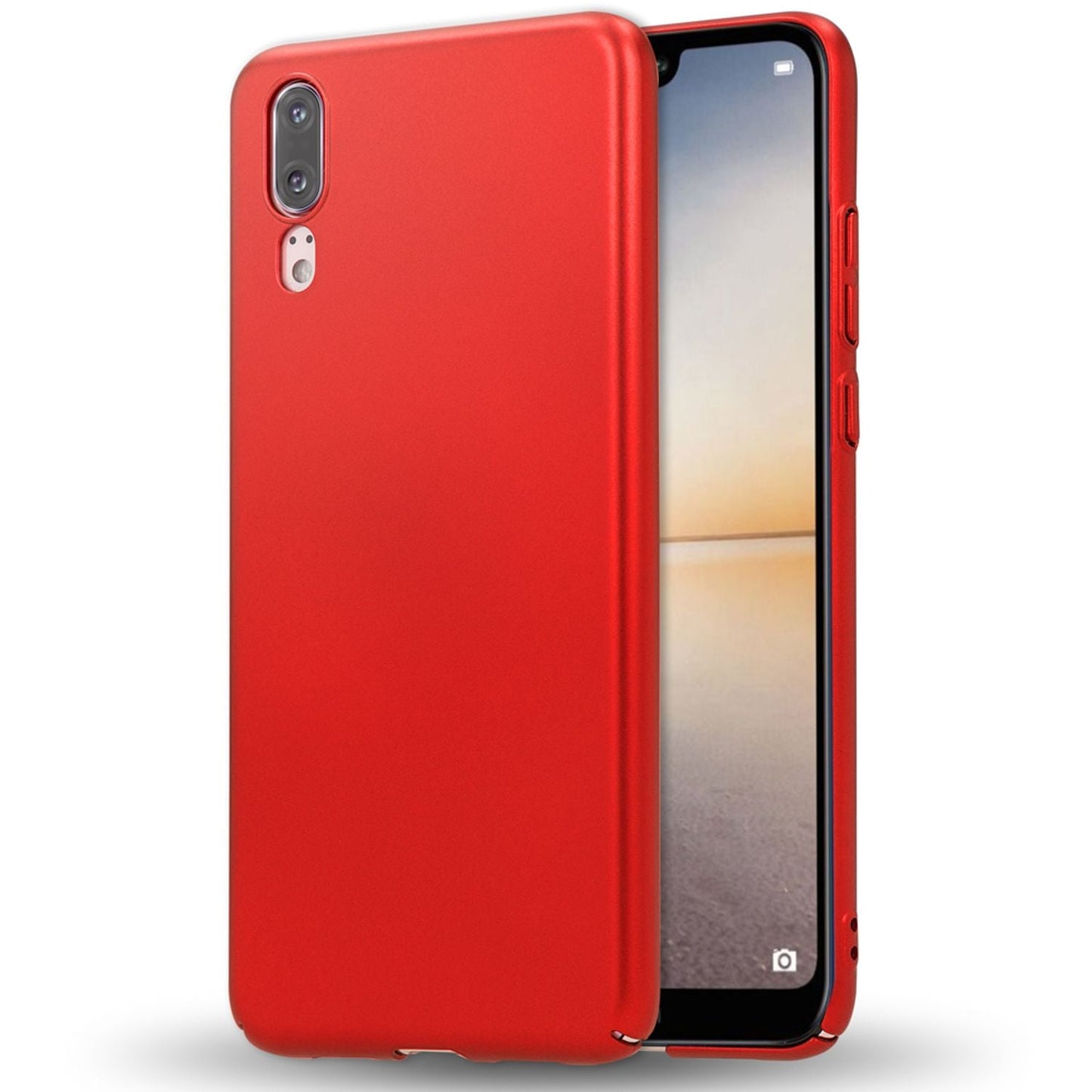 Huawei P20 Handy Hülle von NALIA Dünnes Hard Case Schutz Etui Slim Matt Cover