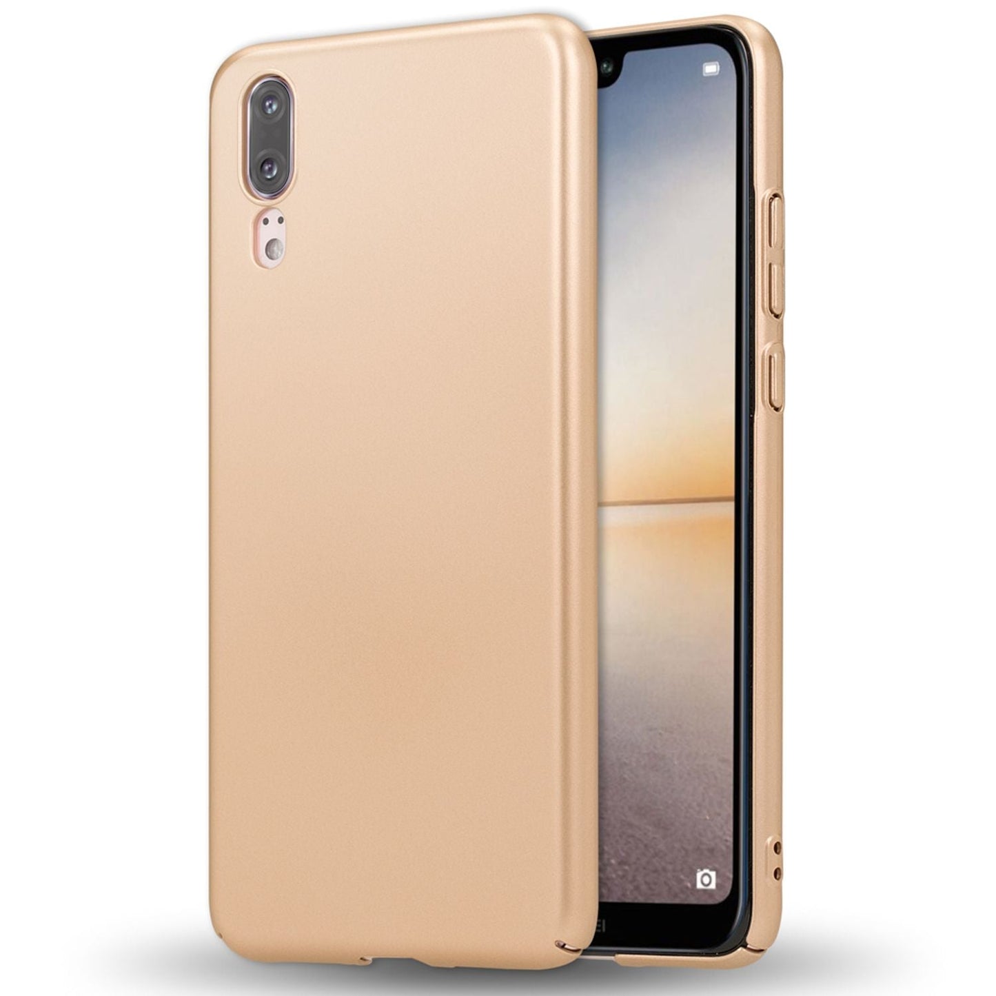 Huawei P20 Handy Hülle von NALIA Dünnes Hard Case Schutz Etui Slim Matt Cover