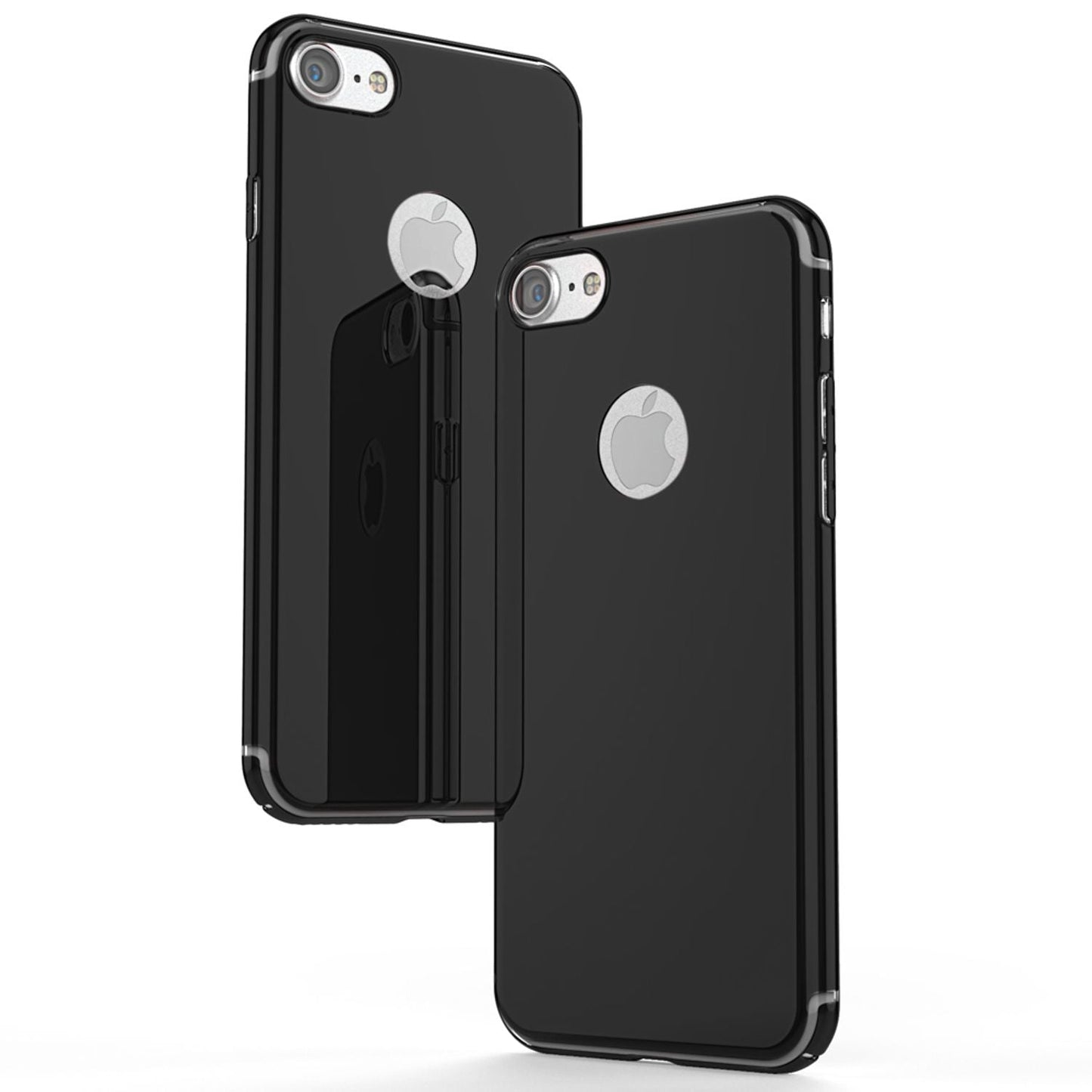 iPhone 7 Spiegel Handy Hülle von NALIA, Ultra Slim Cover Mirror Case Hard Cover