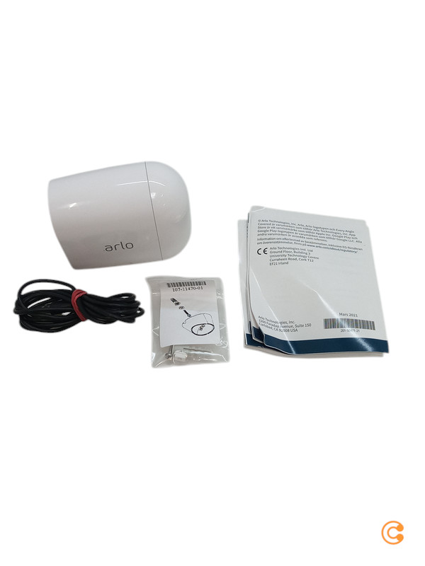 B-lager Arlo Essential Spotlight Wi-Fi eftirlitsmyndavél öryggismyndavél GALLIN 