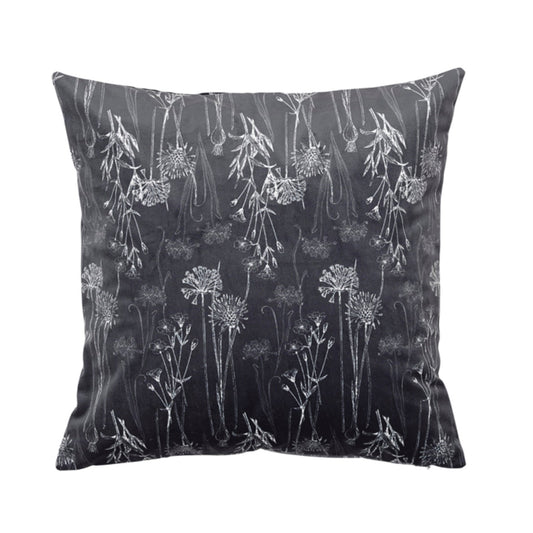 Dekokissen Savea schwarz Samt 50x50cm