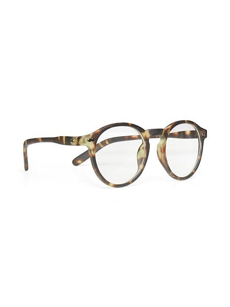 Kaday PW reading glasses, horn-effect, matte finish, available in 4 strengths