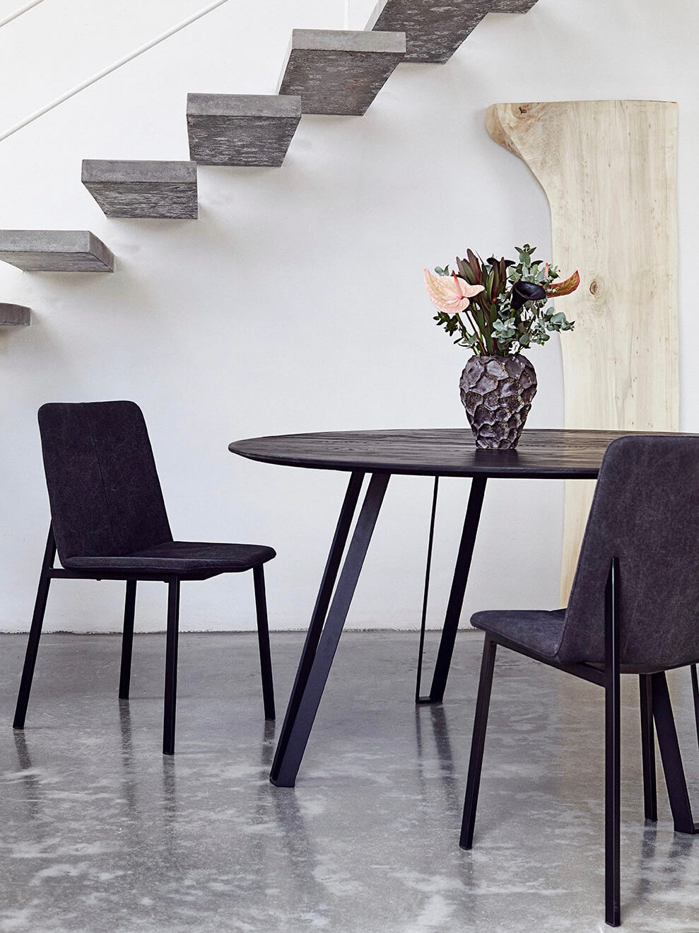 Stuhl Chamfer anthrazit