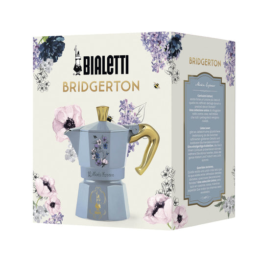 Bialetti Moka Express Bridgerton – Classic Italian Stovetop Coffee Maker