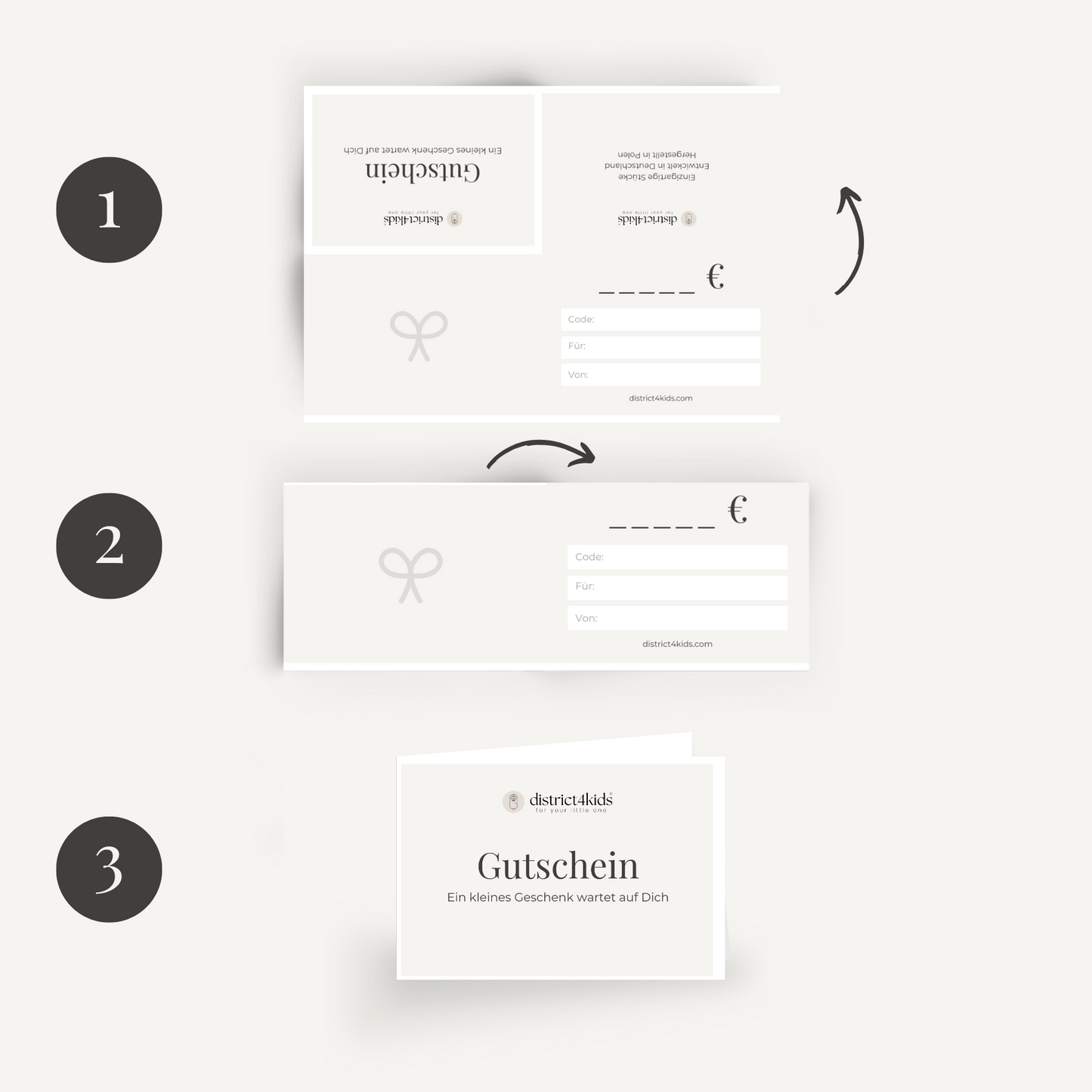 Geschenkgutschein digital - inkl. Gutschein-Template zum ausdrucken