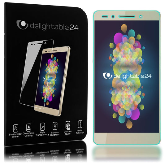 NALIA skjávörn fyrir Huawei Honor 7, 9H með hertu gleri.