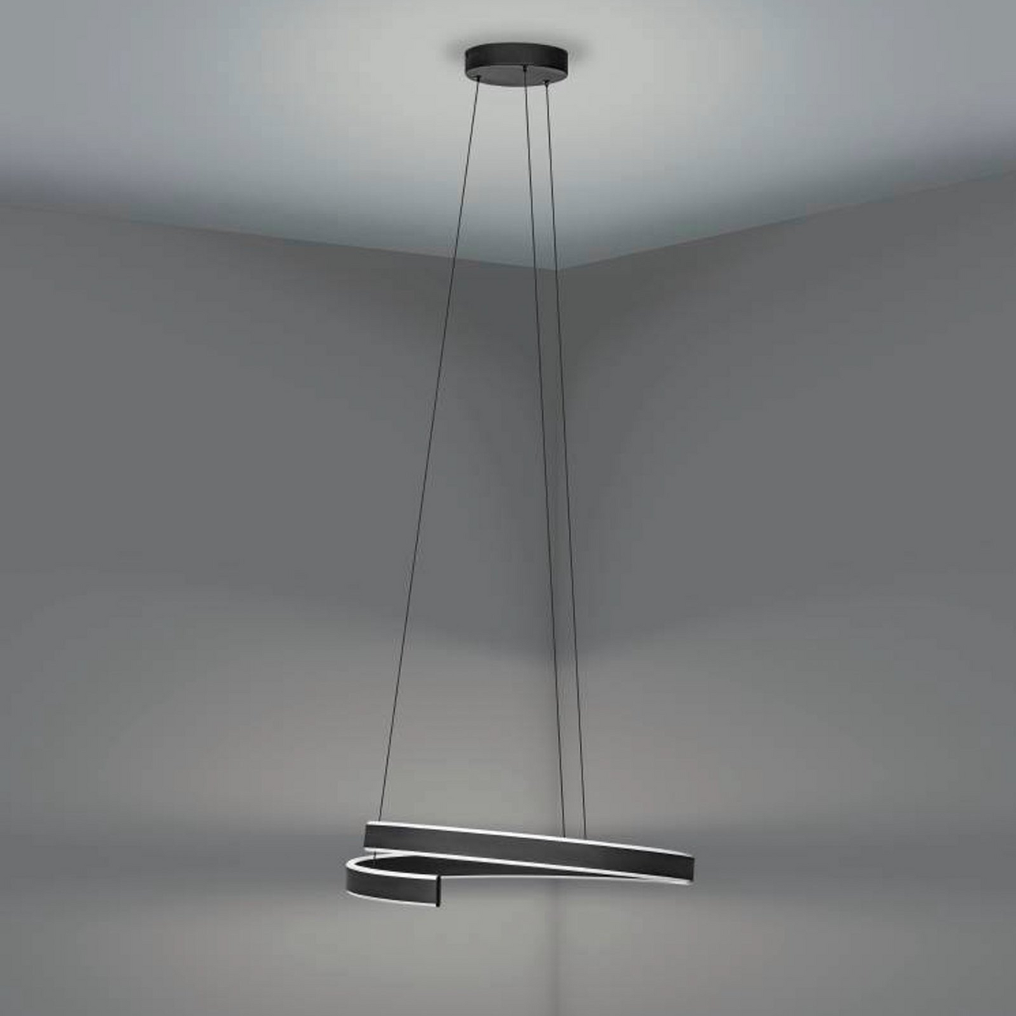 Eglo Connect Andabaia Z hengilampi, stillanlegur hvítur, loftlampi, ljós, kastljós