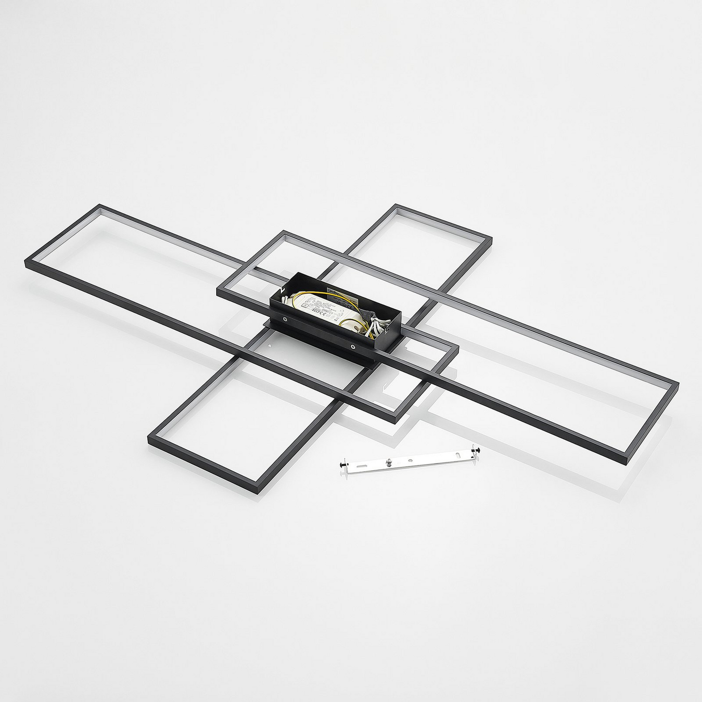 B-Ware Lindby Tetson Led Deckenlampe Deckenlampe Deckenlicht Leuchte Lampe Led Schwarz