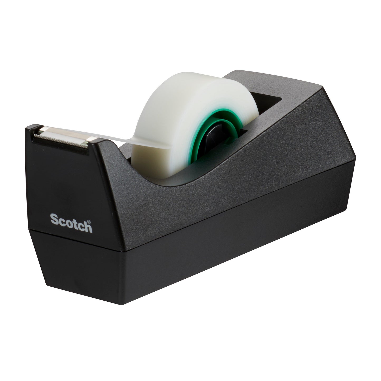 Scotch® Magic™ Klebeband 9-1933R, mit 66 % pflanzlichem Klebstoff hergestellt, 19 mm x 33 m, 14 Rollen/Packung + GRATIS Scotch® Abroller C38, Schwarz  | Packung (1 Stück)