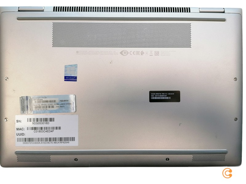 B-stock HP EliteBook X360 1040 G6 7 KN36 EA laptop, notebook, work laptop. See text/photo.