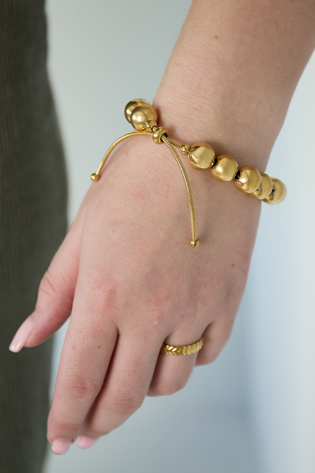 Hohlperlenarmband - 12mm