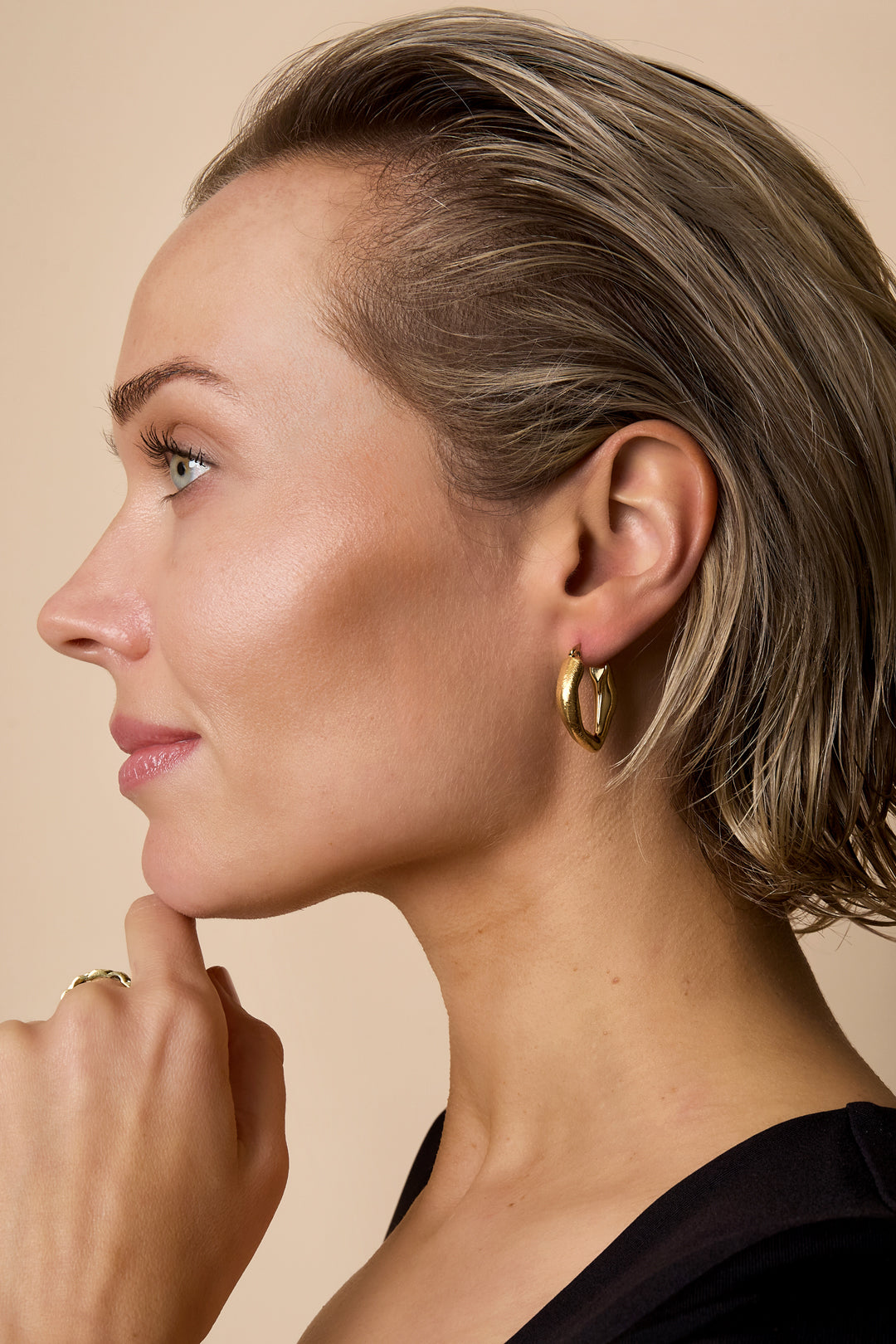 Creolen Kreis Casual Daily Simple Series Damenschmuck