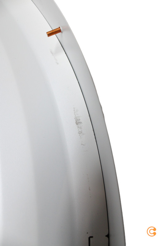 Loftljós í B-flokki, Cleo 800 Sensor, ø 78 cm. Hvítt loftljós. Sjá texta/mynd.