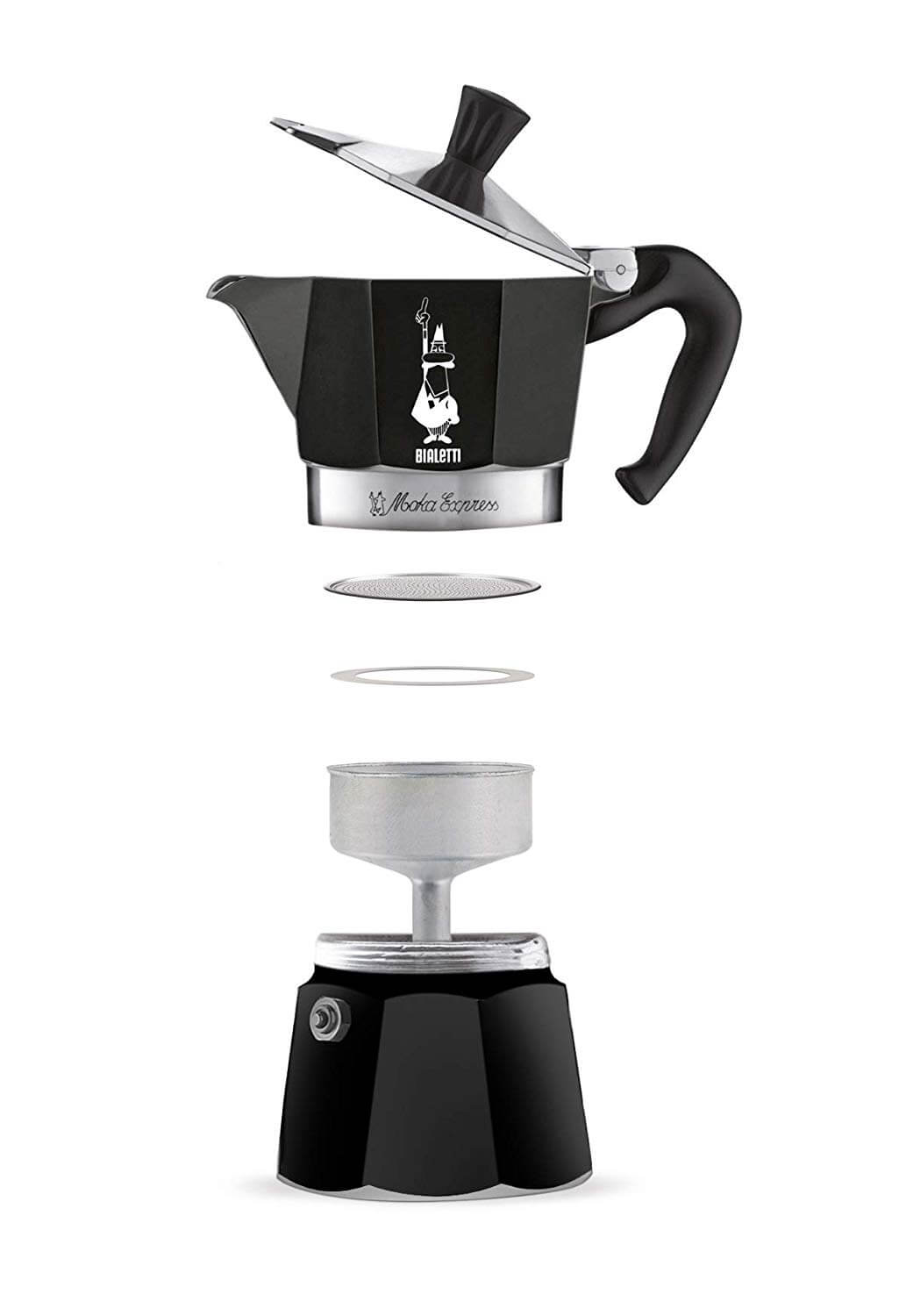Bialetti Moka Express Black Moka Pot