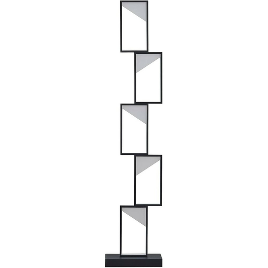 B-stock Lindby Fotini LED floor lamp, sand grey, designer standing lamp, living room lamp