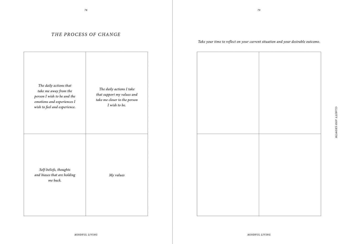 Mindful Living - A diary for a better mindset