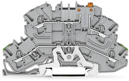 B-Ware Wago 2002 2678 50 St. Doppelstock Trennklemme Push In Klemme Trennklemme Klemme