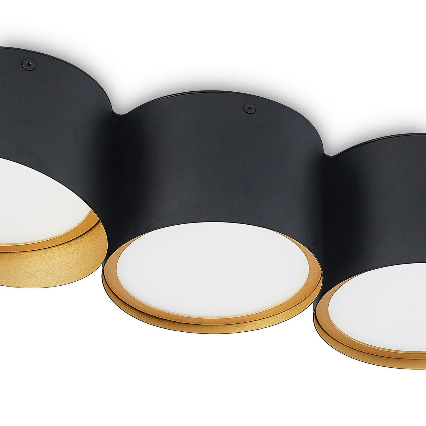 B-Ware Lindby Kianush Deckenlampe Deckenlampe Lampe Leuchte Eisen Schwarz 4 Fl. Gu10