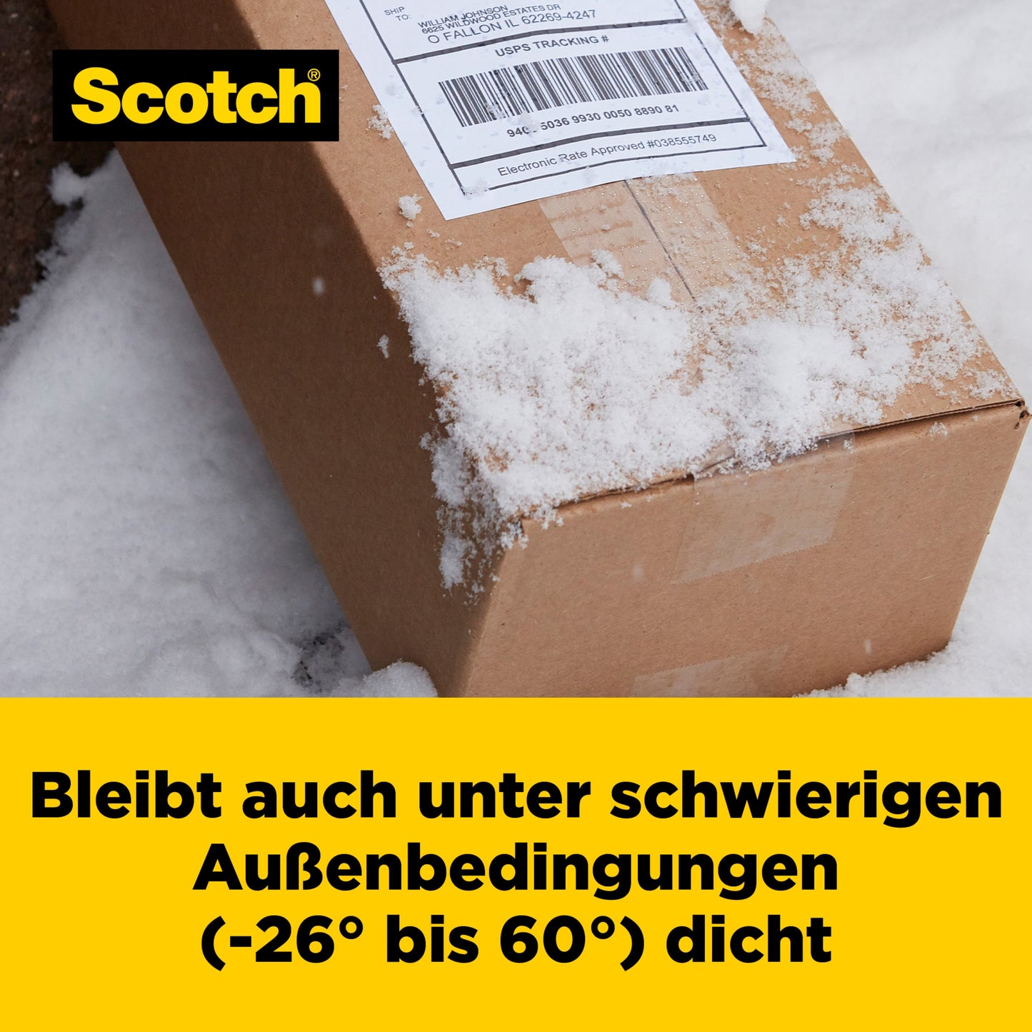 Scotch® Box Lock™ Verpackungsklebeband 48 mm x 20,3 m