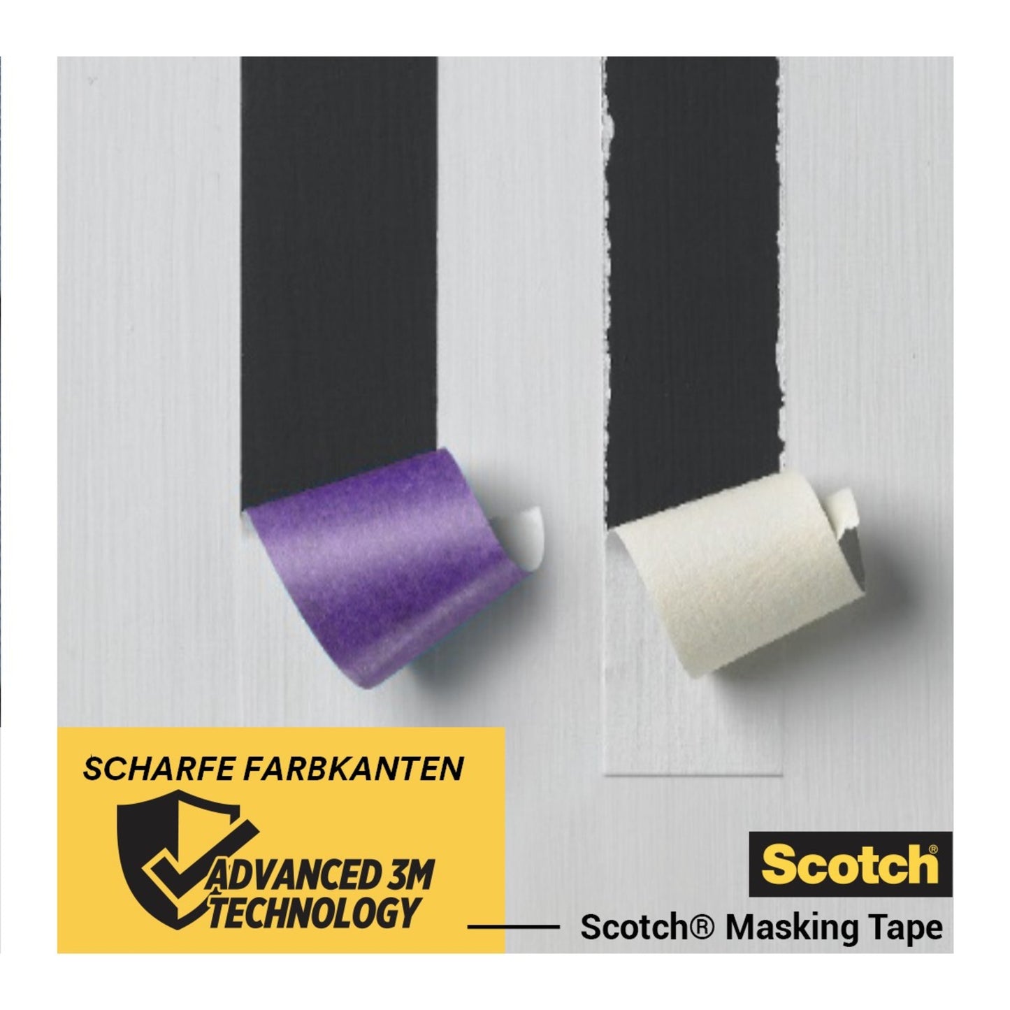 Scotch® Malerabdeckband für empfindliche Oberflächen, 24 mm x 41 m, 1 Rolle/Packung, 100% PEFC SGSCH-PEFC-COC-110078 | Packung (1 Rolle)