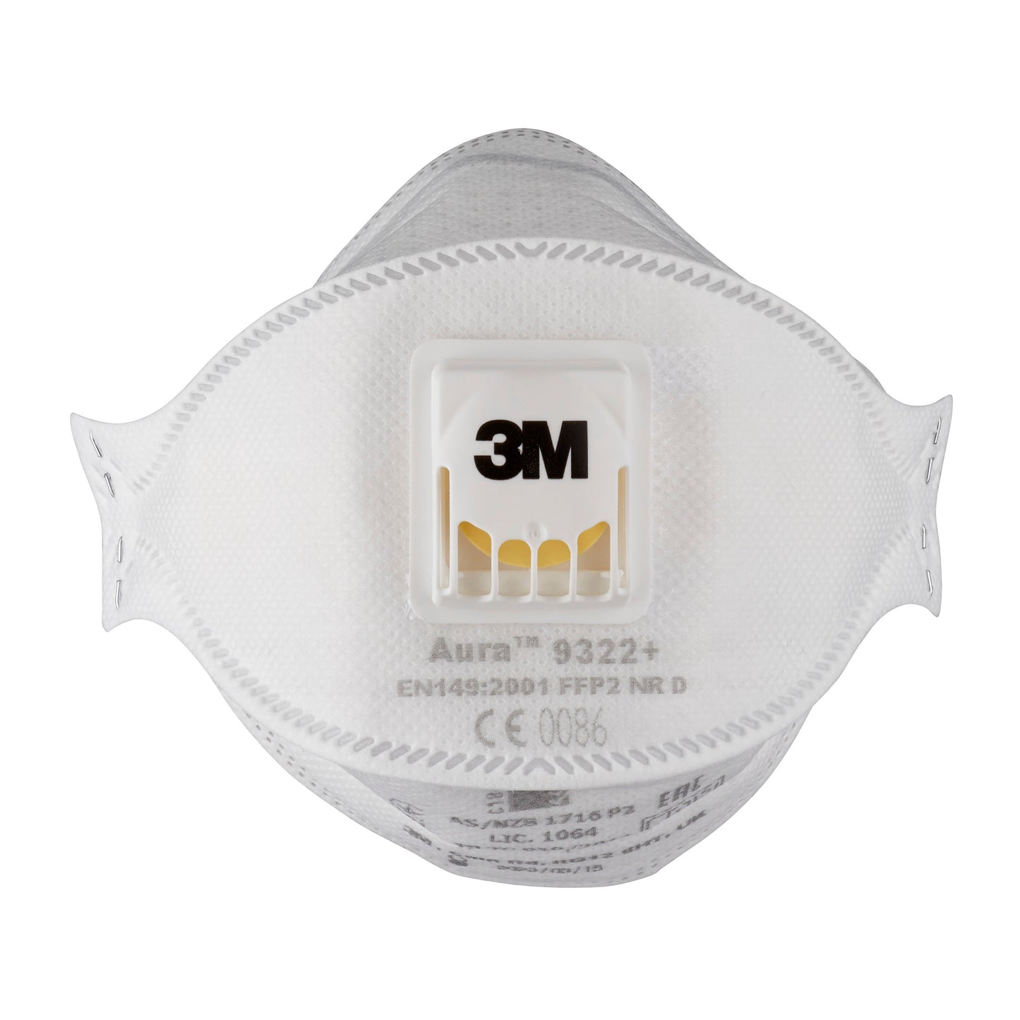 3M™ Aura™ Comfort Cool Flow™ Partikelmaske 9322+, FFP2, mit Ventil