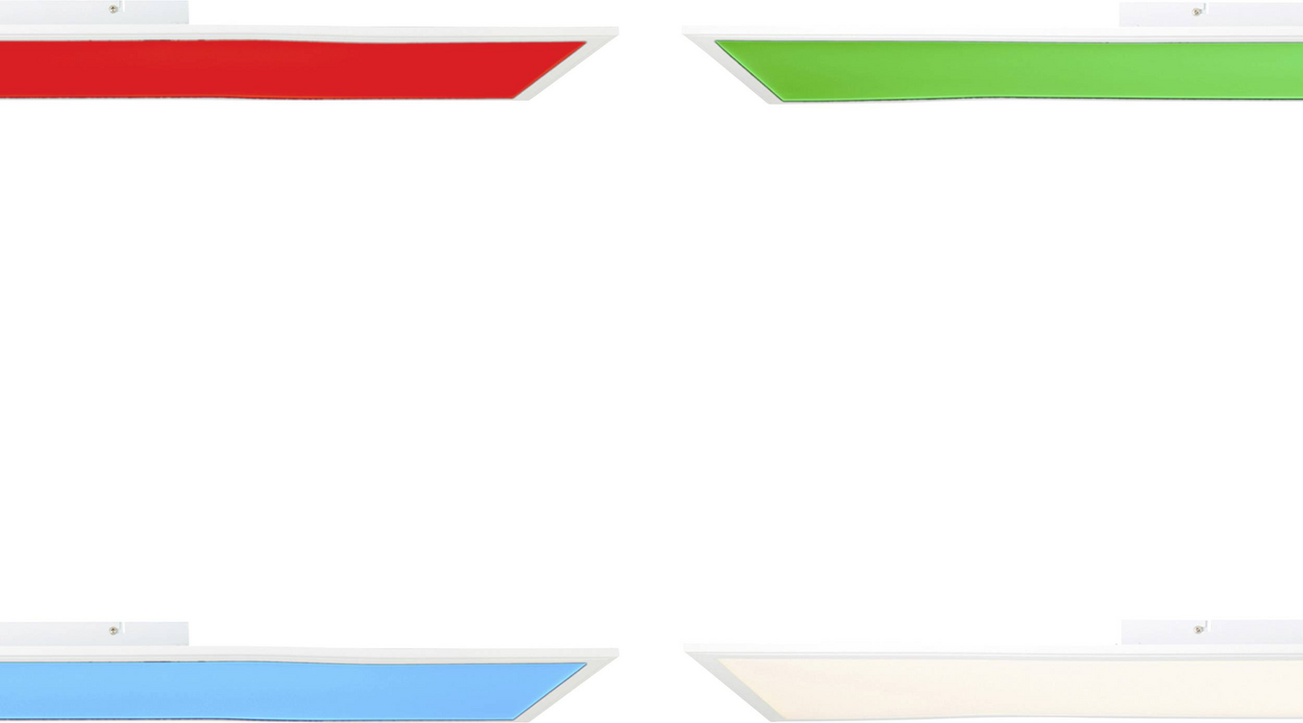 B-lager Brilliant Abie G90320/05 LED spjaldljós 40 W RGBW hvítt LED spjaldljós GALLT