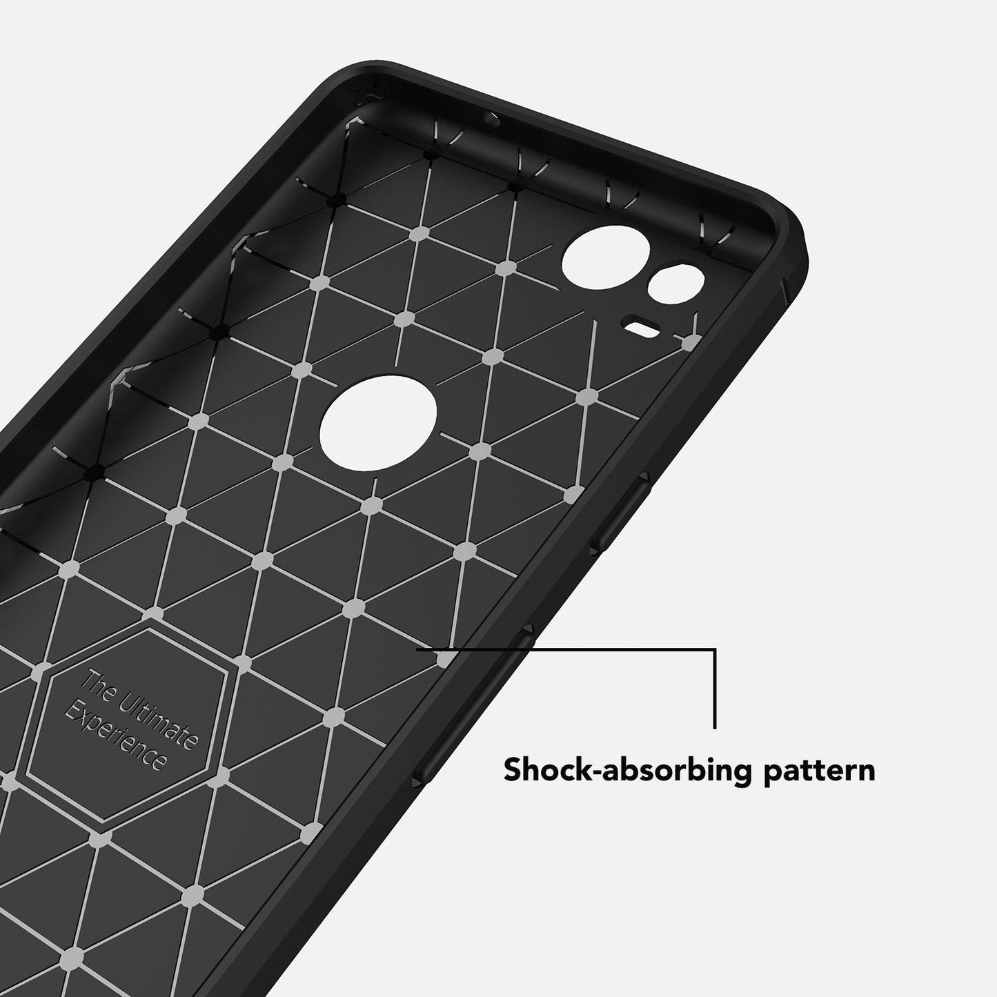 Google Pixel 2 Handy Hülle von NALIA, Dünnes Case Cover Silikon Schutz Bumper