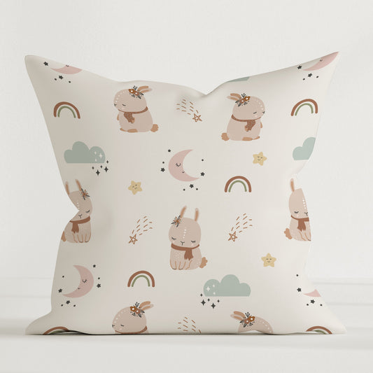 "Nordic Bunny" children's decorative pillow