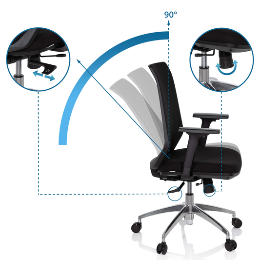B-stock Hjh Office Profondo office chair, swivel chair, desk chair, swivel seat, office chair