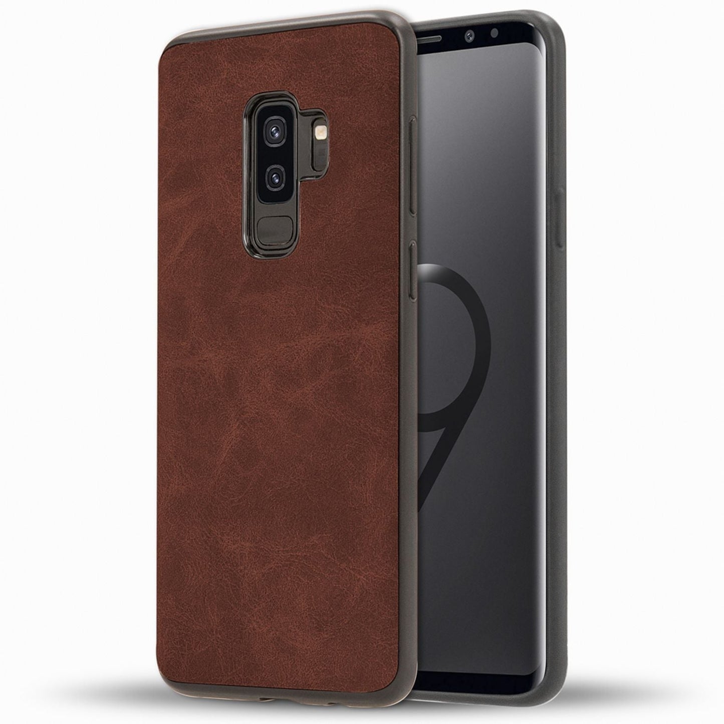 Samsung Galaxy S9 Plus gervileðurhulstur frá NALIA, þunnt verndandi símahulstur