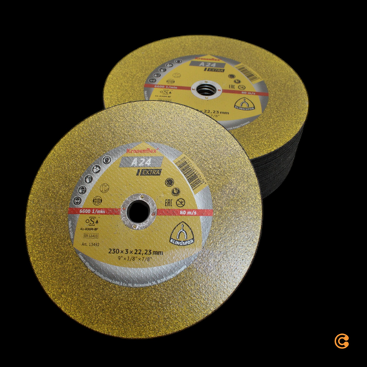 B-Ware Klingspor Trennscheiben Schneidscheiben A 24 Ex 230 X 3 X 22 23 Mm 25 Stk