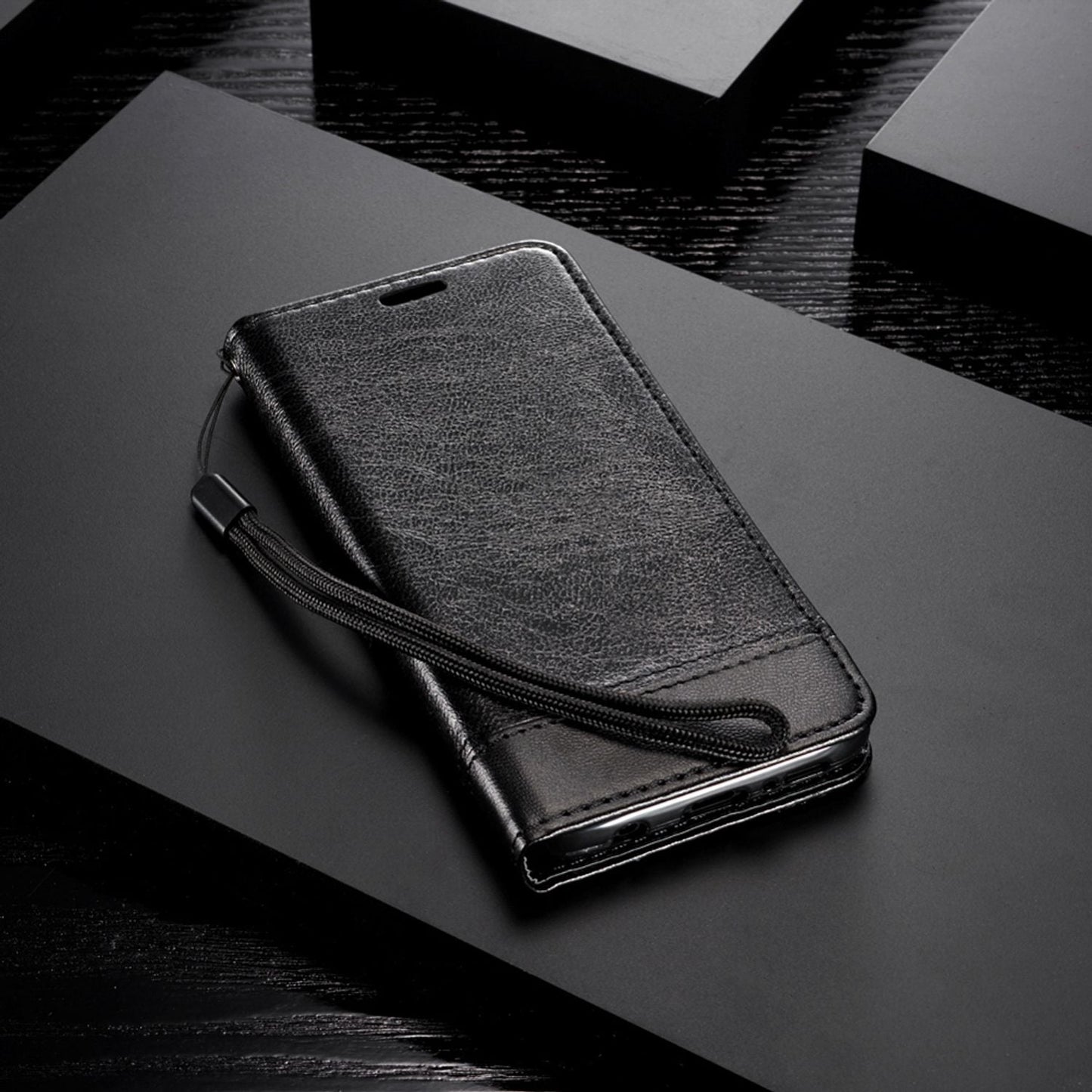 Samsung Galaxy S9 Plus Klapp Hülle von NALIA, Handy Flip Case Kunstleder Cover