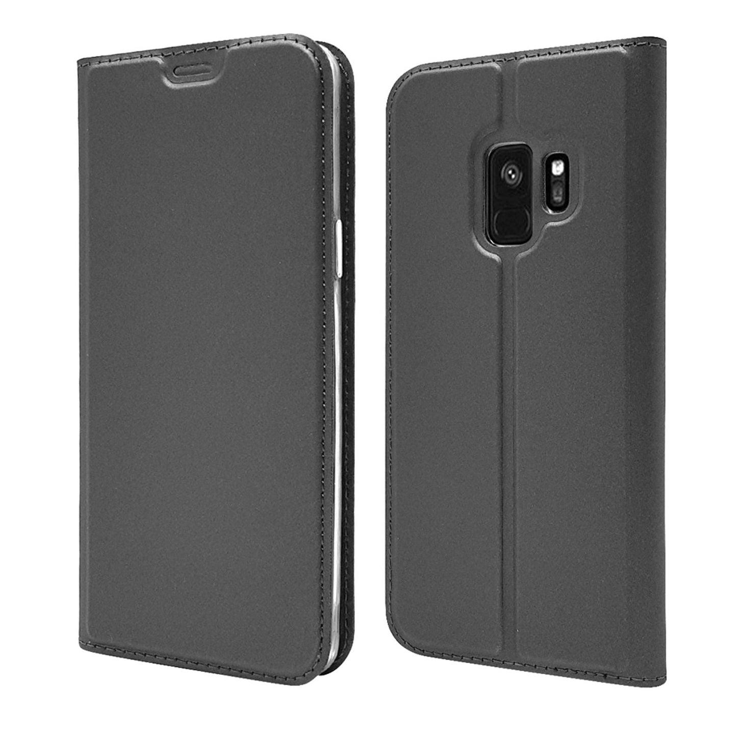 Samsung Galaxy S9 Flip Case by NALIA, Slim Kickstand Phone Case