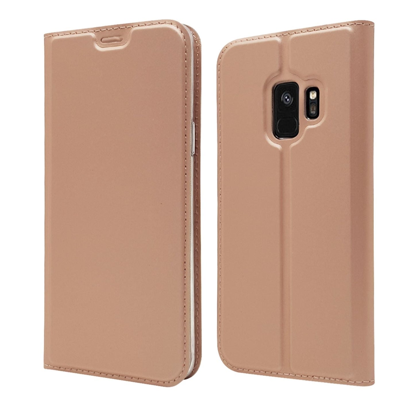 Samsung Galaxy S9 Flip Case by NALIA, Slim Kickstand Phone Case