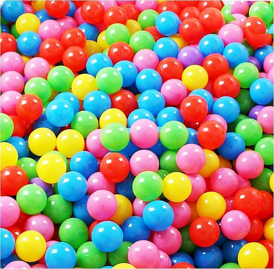 B-flokks Izzy barnaboltar, leikboltar, plastboltar, boltagryfjur, ýmsir litir, 6 cm barnaboltar