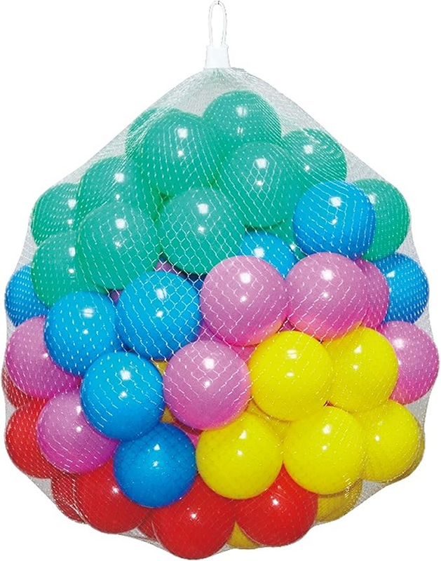 B-grade Izzy children's balls, play balls, plastic balls, ball pit, assorted colors, 6 cm baby balls