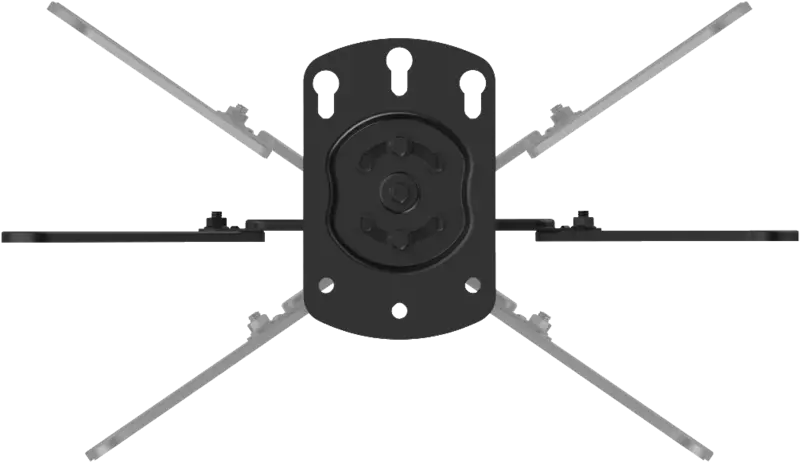 Hama loftfesting fyrir sjónvarp 118086, svart, fyrir sjónvörp, 165 cm (65 tommur).