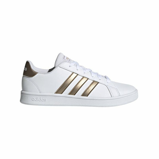 Adidas Grand Court children's sports shoes in white