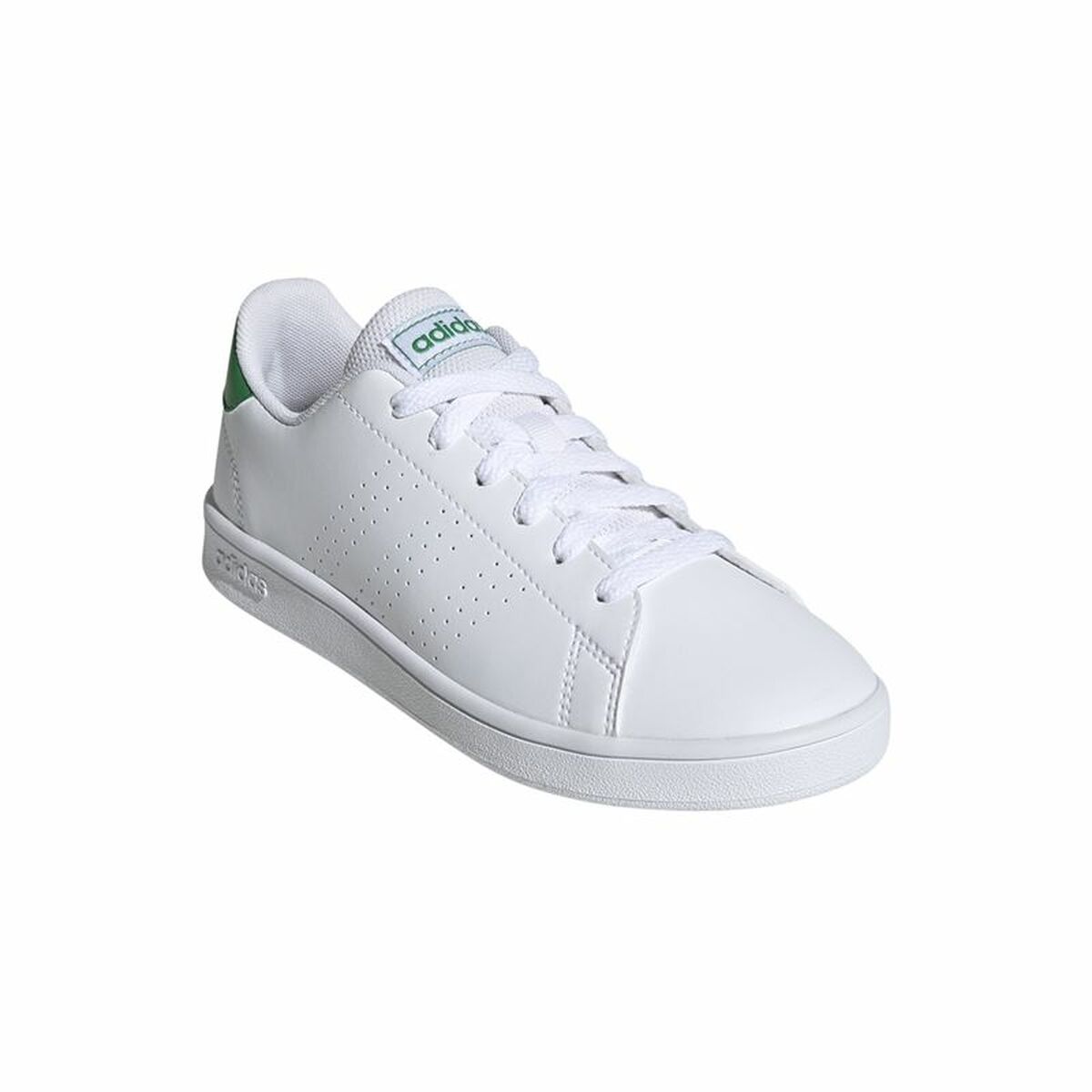 Adidas Advantage children's sports shoes in white