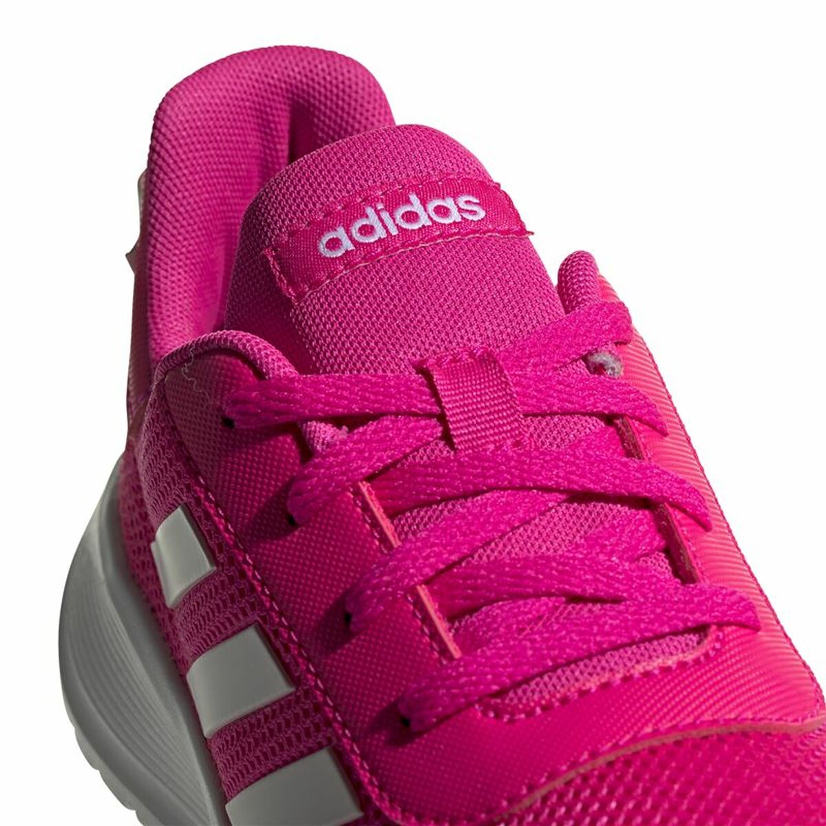 Adidas Sportswear Tensor hlaupaskór fyrir börn í bleikum lit.