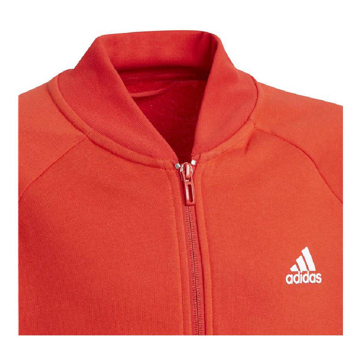 Adidas Training XFG 3 Stripes Kinder-Trainingsanzug in Rot und Dunkelgrau