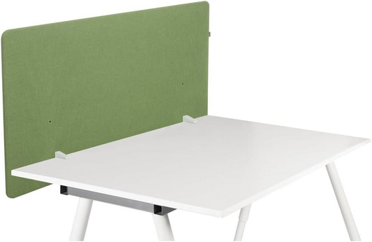 Hljóðeinangrandi skrifborðsskilrúm frá HJH Office, B-flokks, 62x120 cm, grænt
