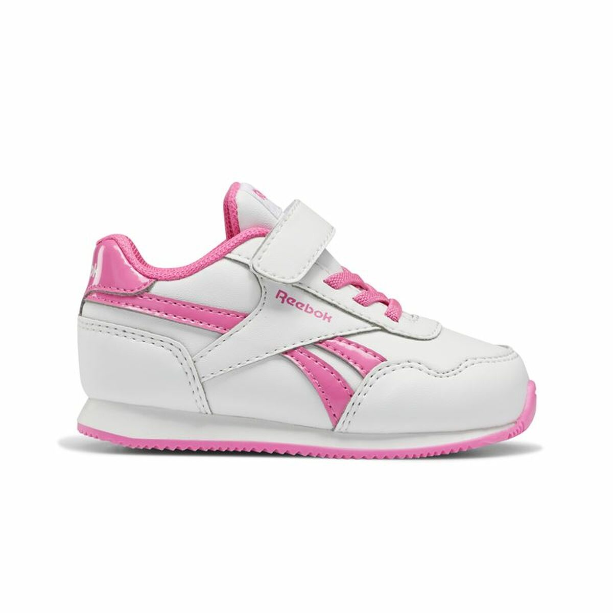 Reebok Classic Jogger 3.0 Kids' Sports Shoes in White and Pink