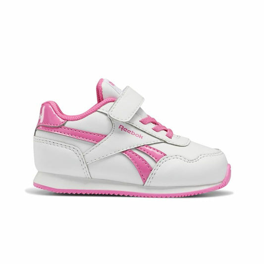 Reebok Classic Jogger 3.0 Kids' Sports Shoes in White and Pink
