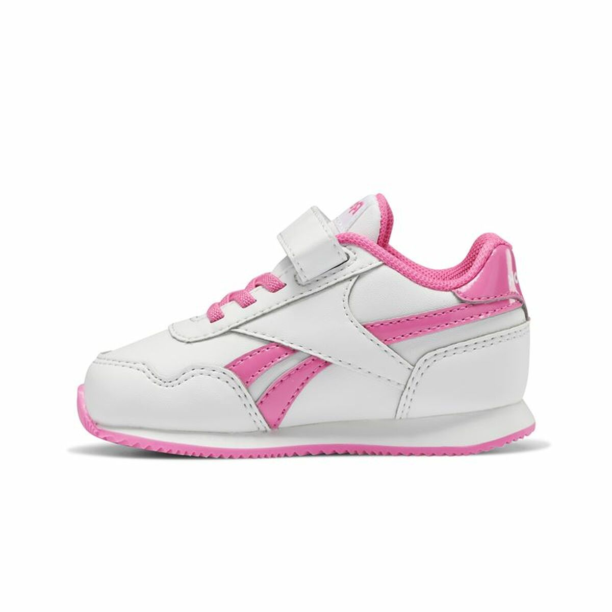 Reebok Classic Jogger 3.0 Kids' Sports Shoes in White and Pink