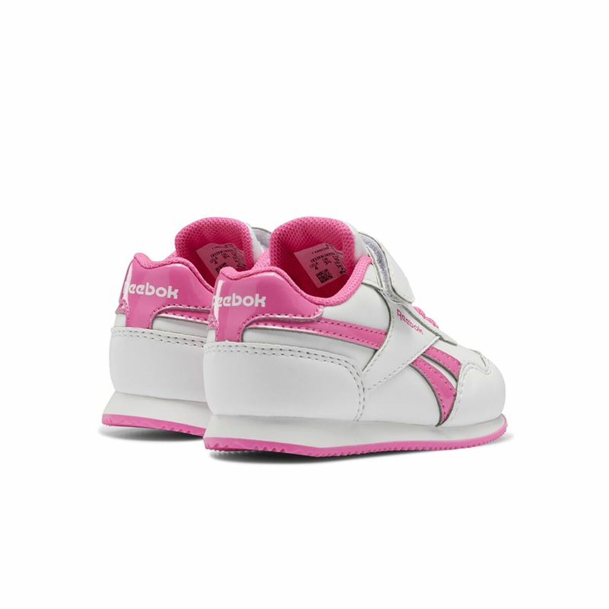 Reebok Classic Jogger 3.0 Kids' Sports Shoes in White and Pink