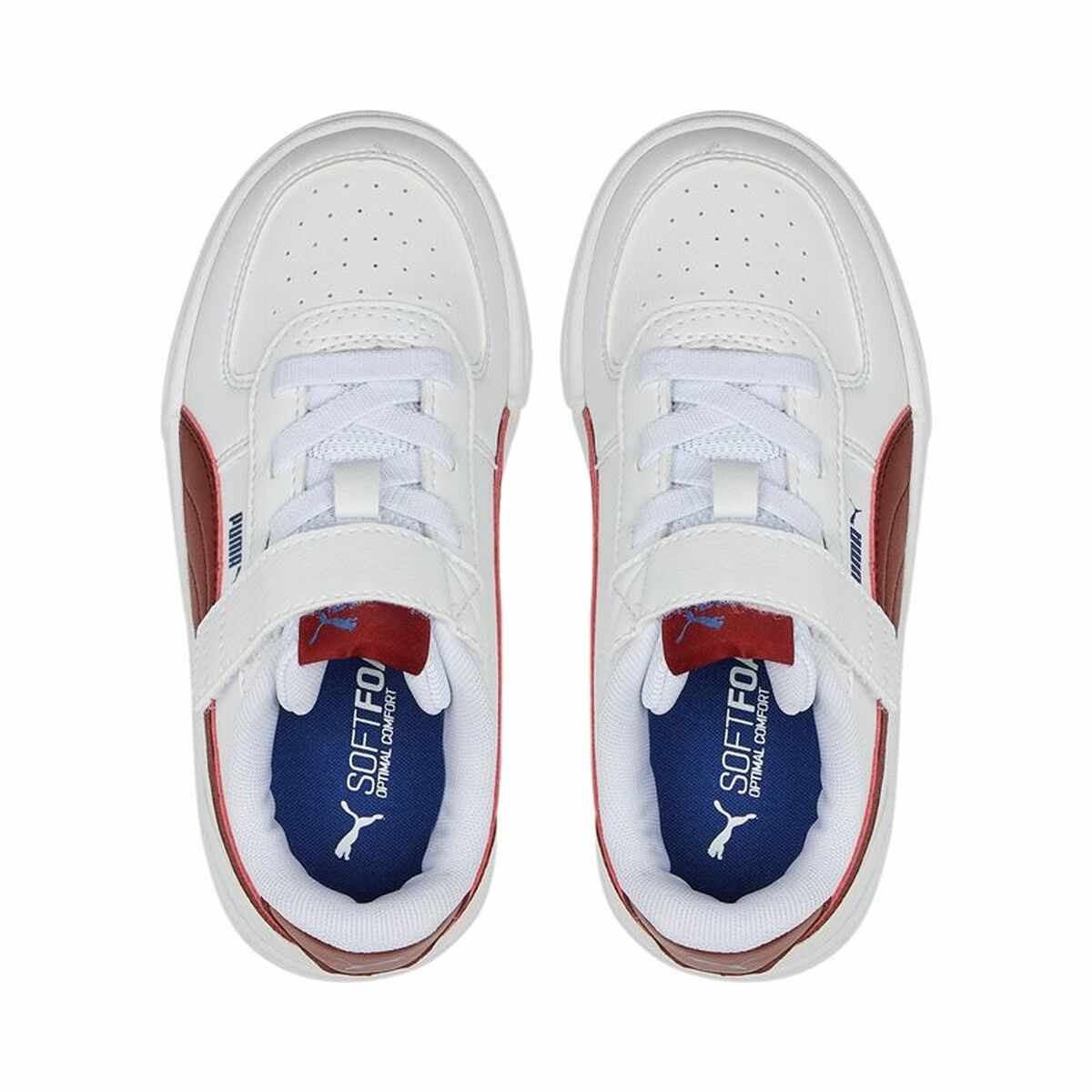 Puma Caven children's sports shoes in white